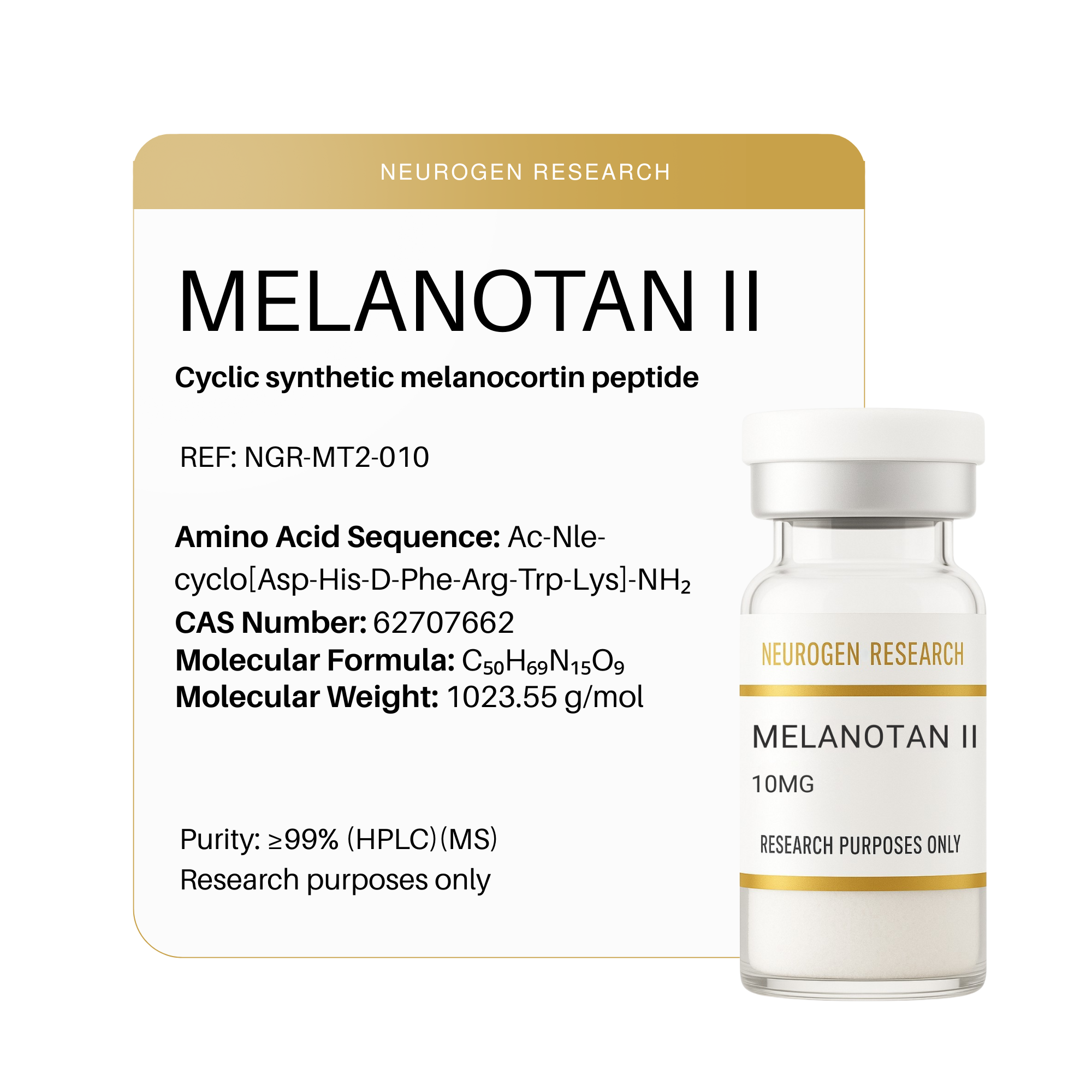 MELANOTAN II 10MG