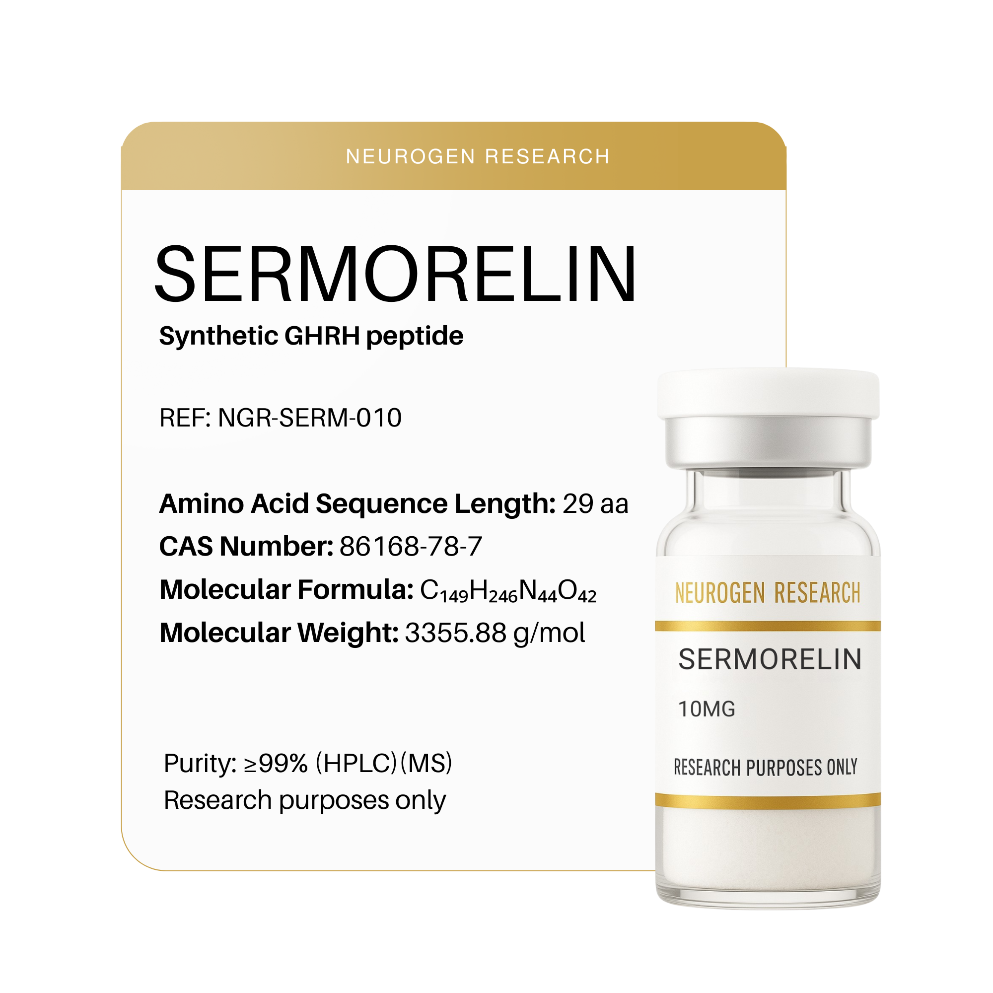 SERMORELIN 10MG