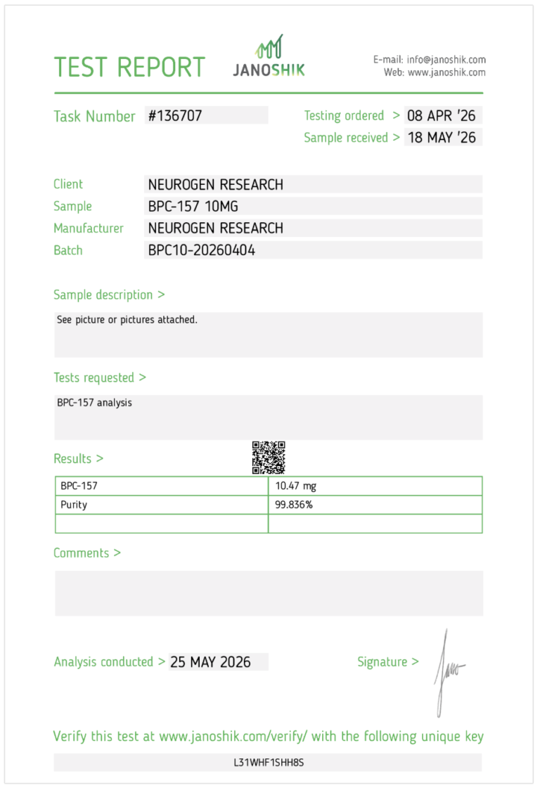 neurogenresearch - tesamorelin- australian peptides