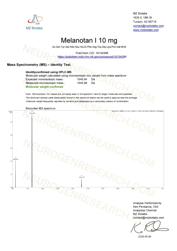 Melanotan 1 2